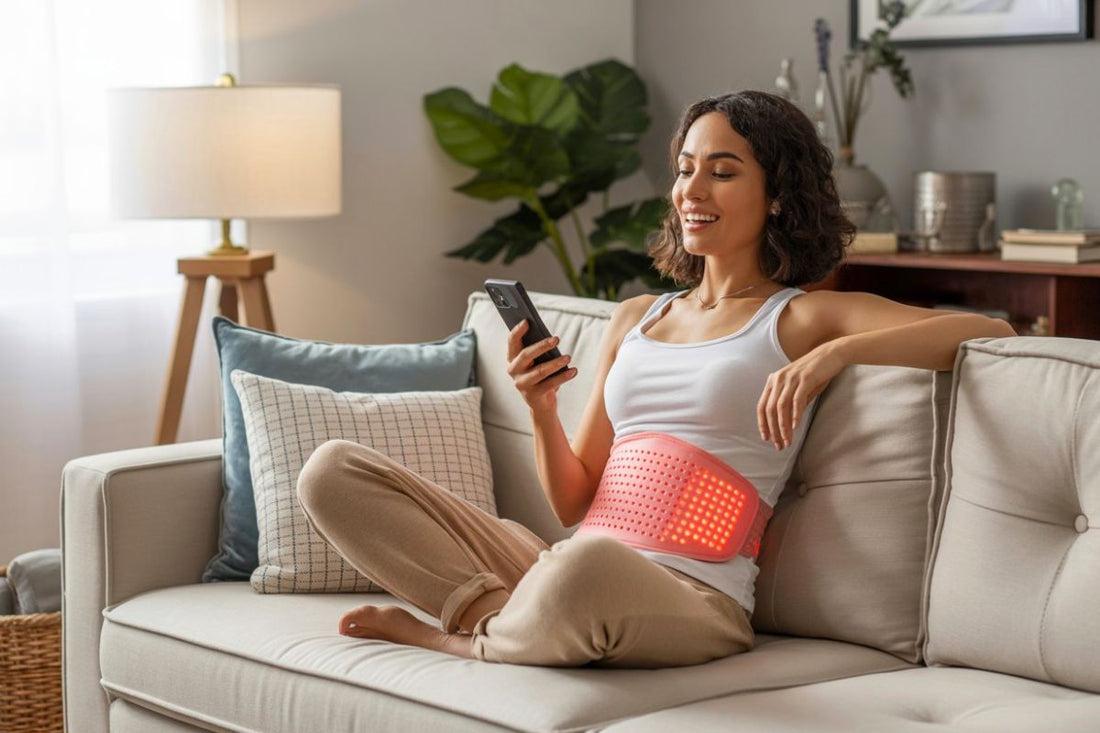 Electric Heating Belt for Period Pain Relief Portable Waist Heating Belt for Women